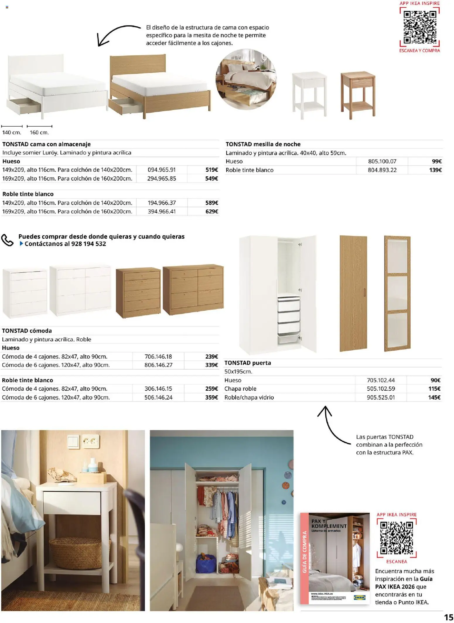 Catálogo IKEA Muebles para el dormitorio - Página de 15 - Válido desde 01/02/2026