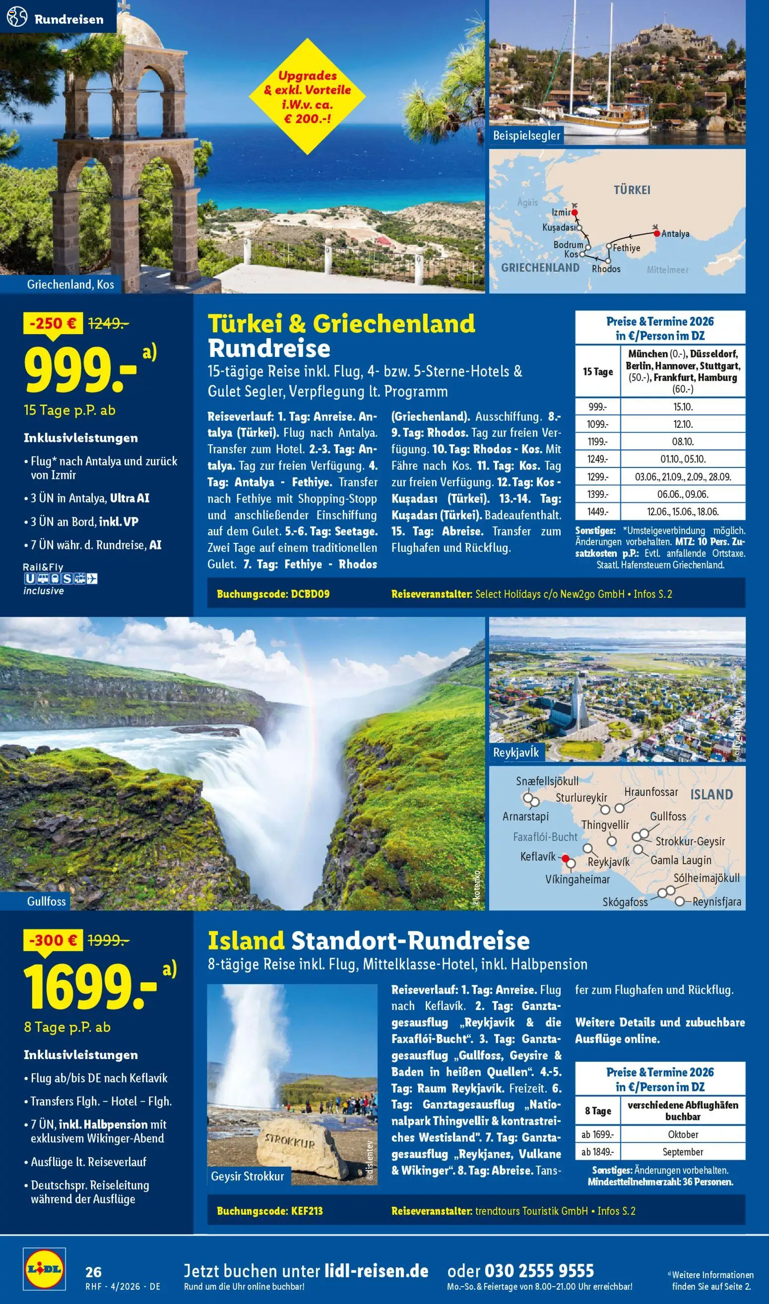 Lidl Reisen Prospekt 	 - Seite 26 - gültig ab 28.03.2026
