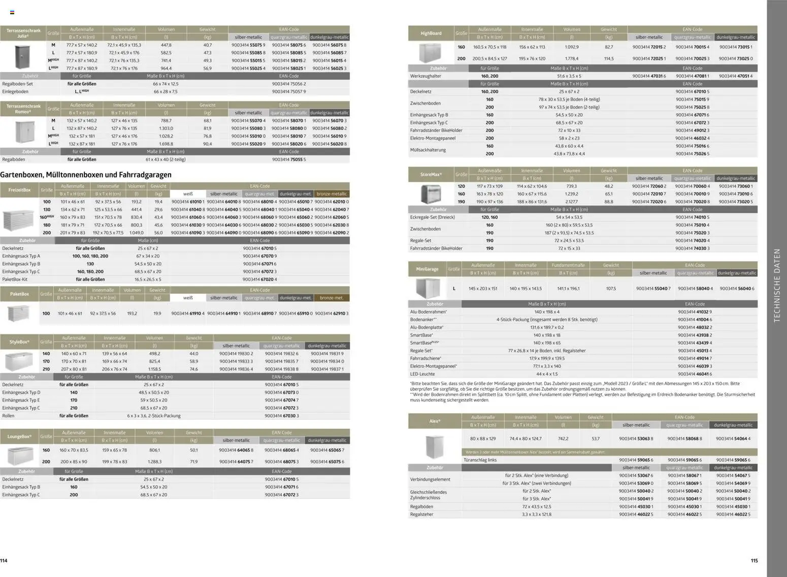Dehner  Biohort – Metall für Garten & Terrasse - page 58- valid from 05.01.2026
