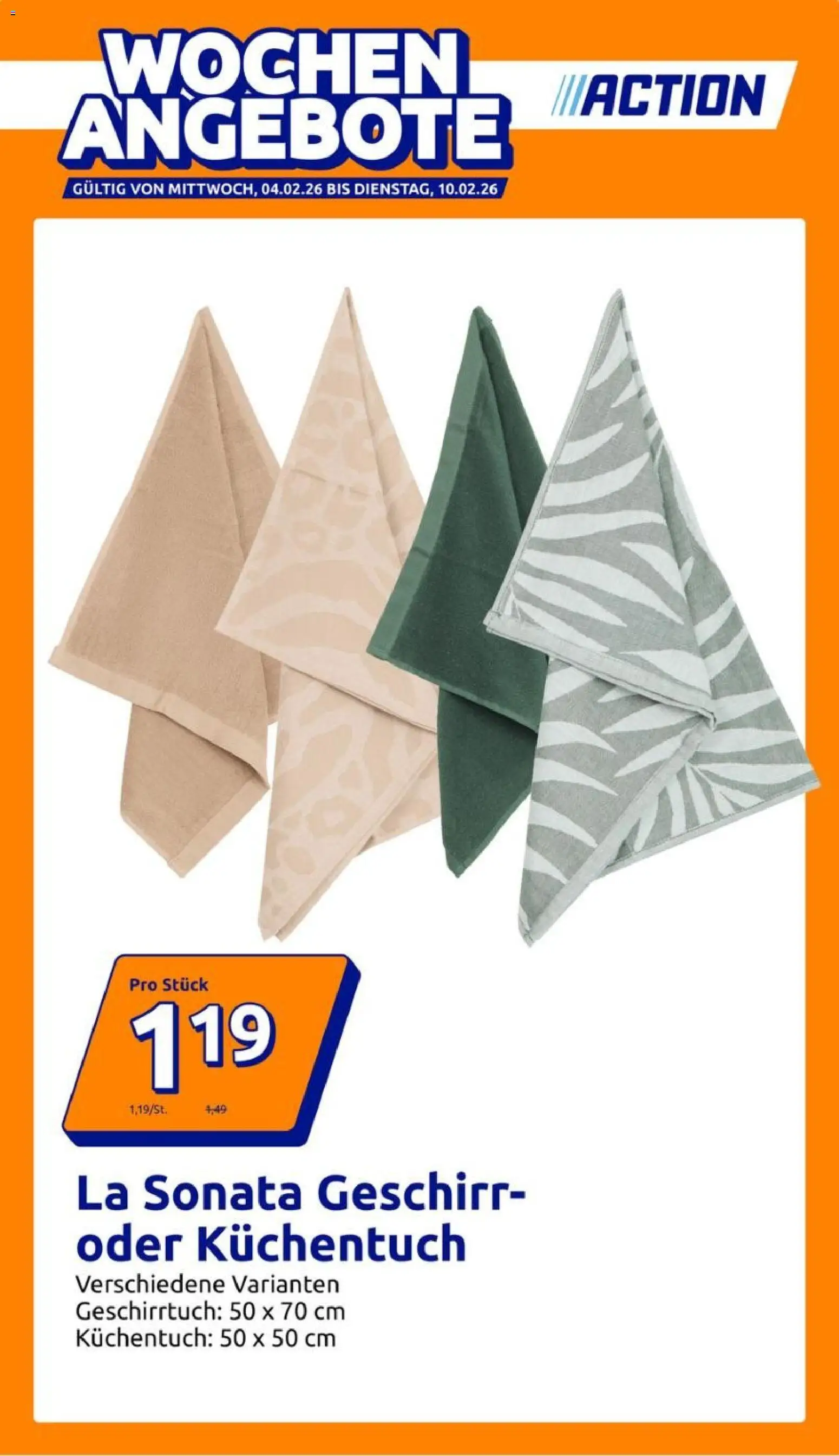 Action Flugblatt - Seite 1- gültig ab 04.02.2026