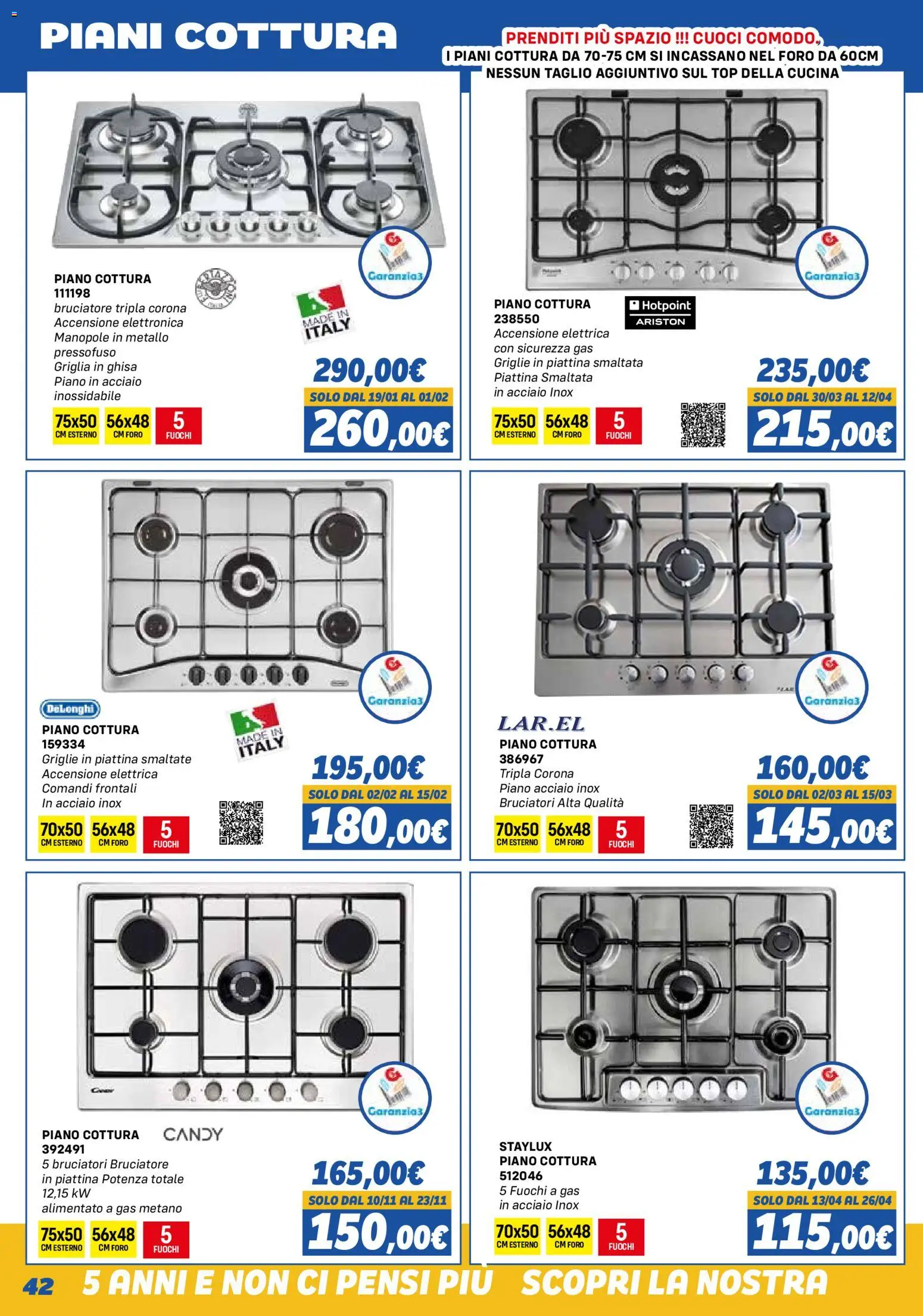 Orizzonte Elettrodomestici catalogo - pagina 42 - valido dal 01/11/2025