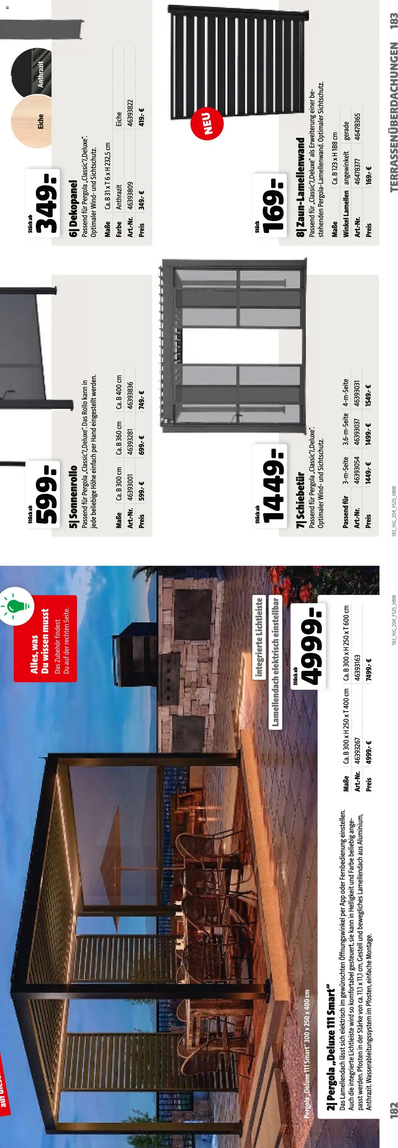 Hagebau Katalog Gartengestaltung - Seite 183 - gültig ab 01.03.2025