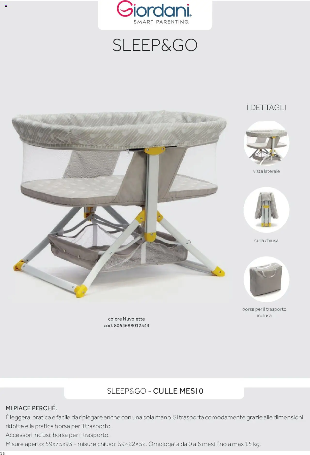 Catalogo Camarette e Lettini Prenatal	 - pagina 9 - valido dal 01/01/2025