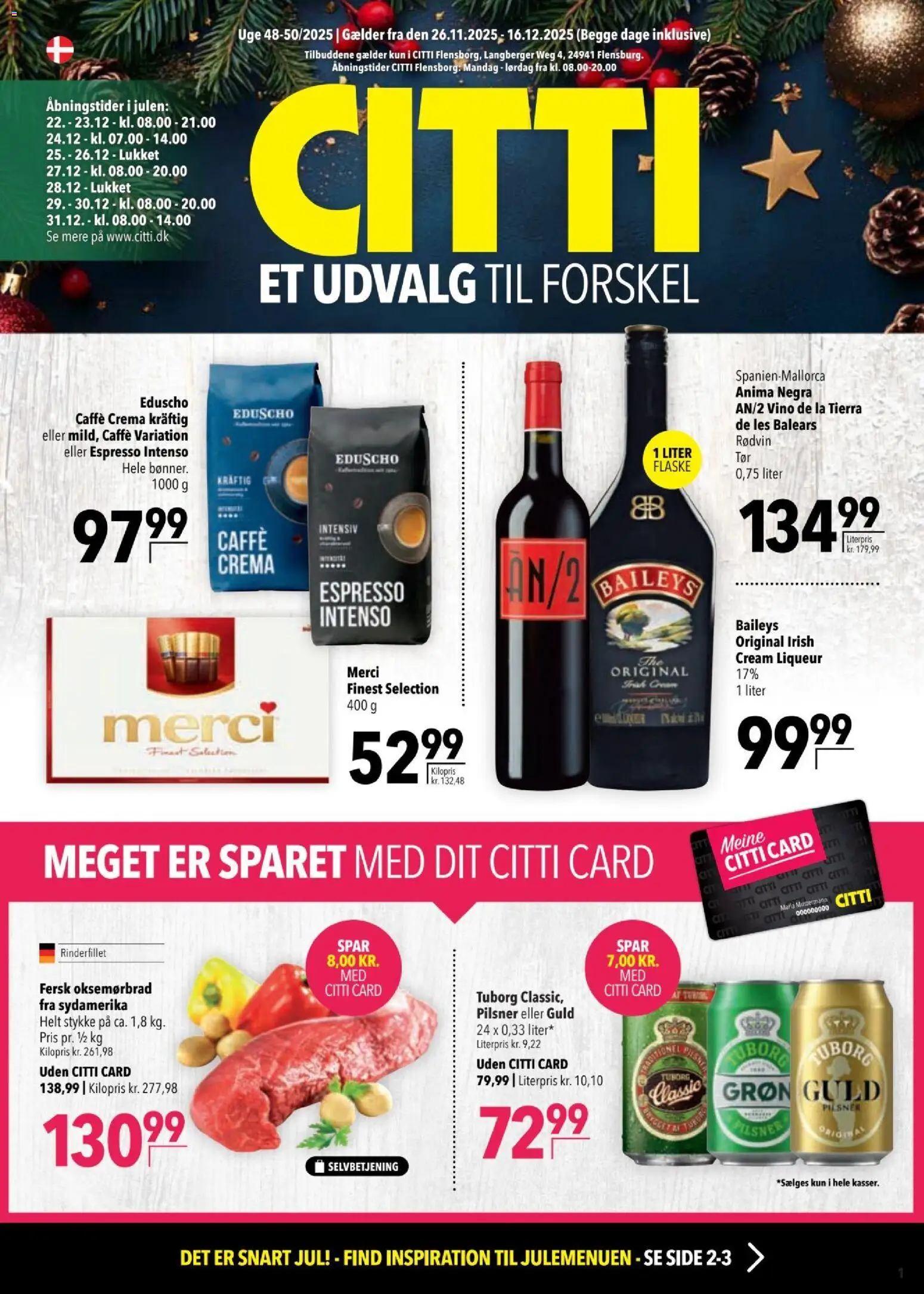 CITTI - Tilbudsavis - side 1- gyldig fra 26/11/2025