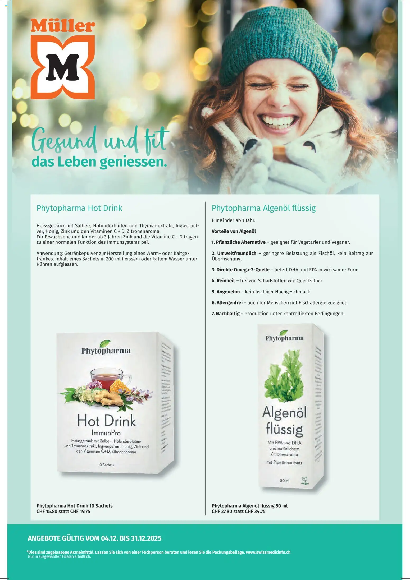 Müller Aktionen Gesundheitsspezialist - Seite 1- gültig ab 04.12.2025