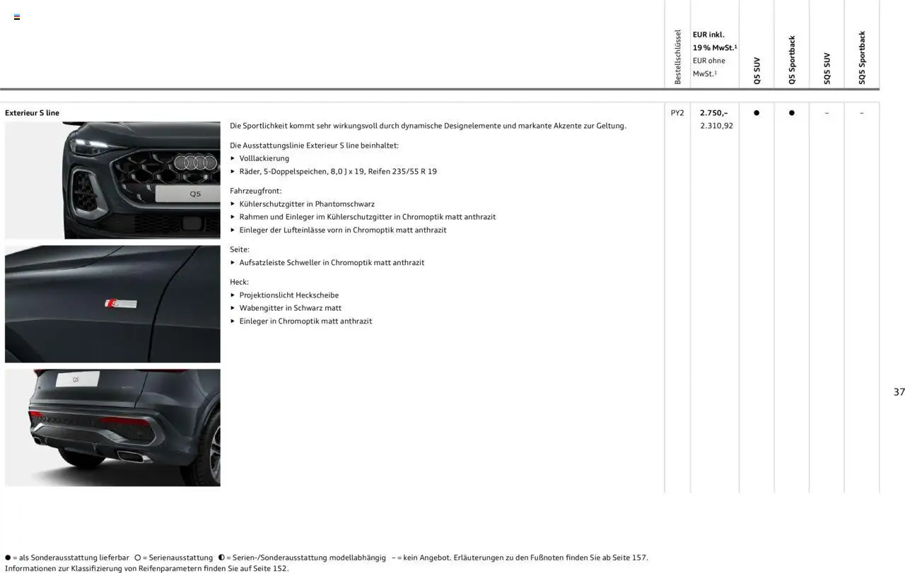 Audi Q5 - Seite 37 - gültig ab 09.01.2025