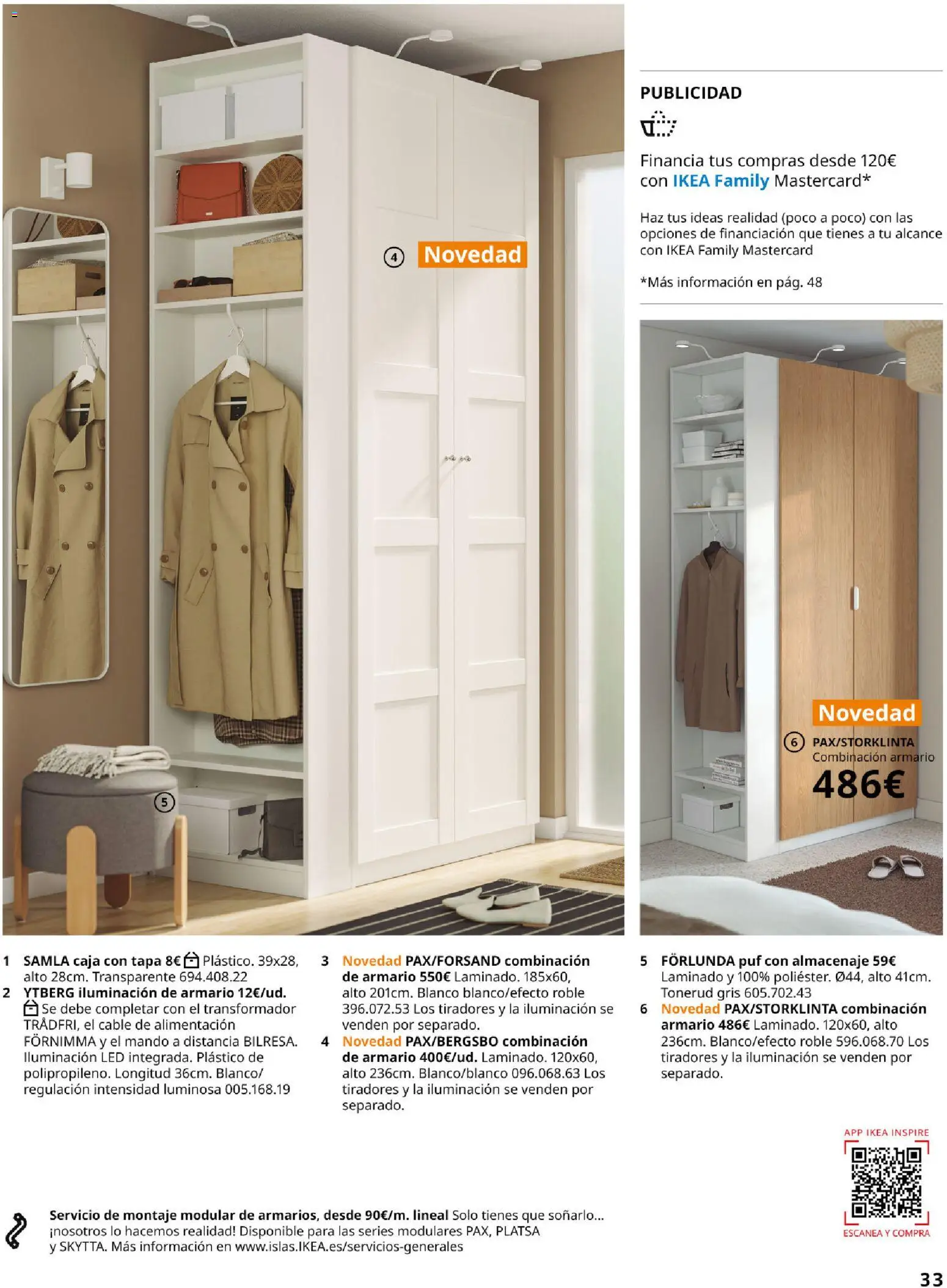 Catálogo IKEA Dormitorios - Página de 33 - Válido desde 01/02/2026