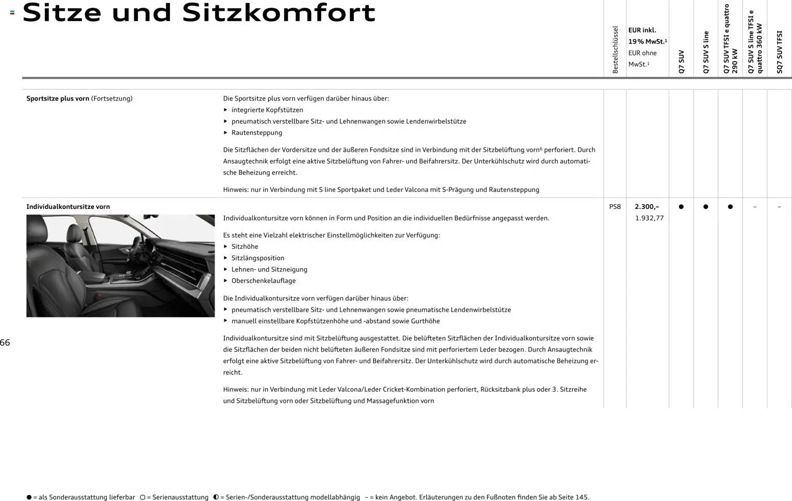 Audi Q7 - Seite 66 - gültig ab 28.10.2025