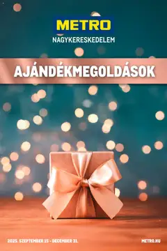 Előnézet Metro Ajándékmegoldások érvényes 2025.09.15.-tól