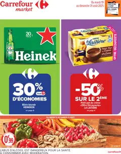 Aperçu Carrefour Market catalogue semaine 34 valable à partir du 19/08/2025