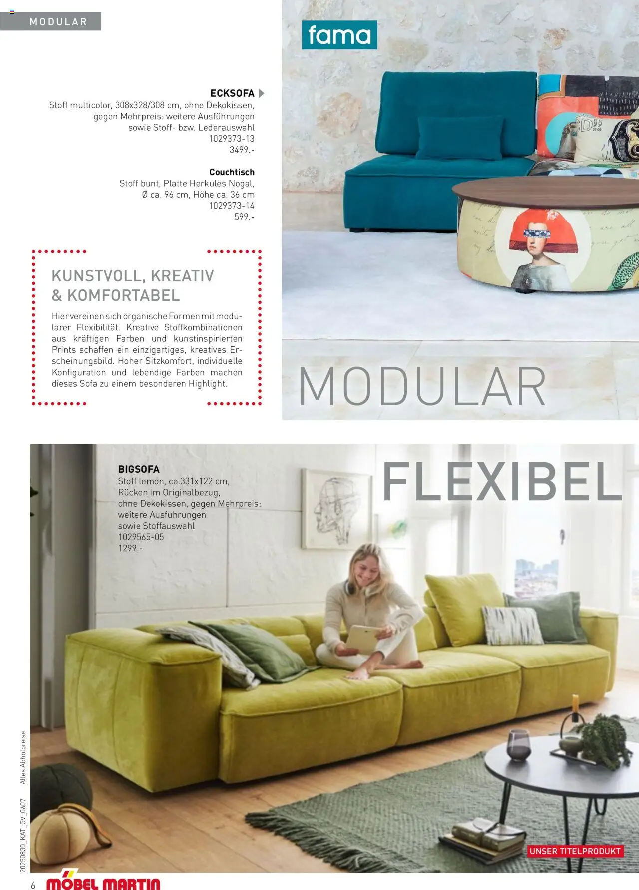 Möbel Martin Sessel & Sofas - Seite 6 - gültig ab 30.08.2025