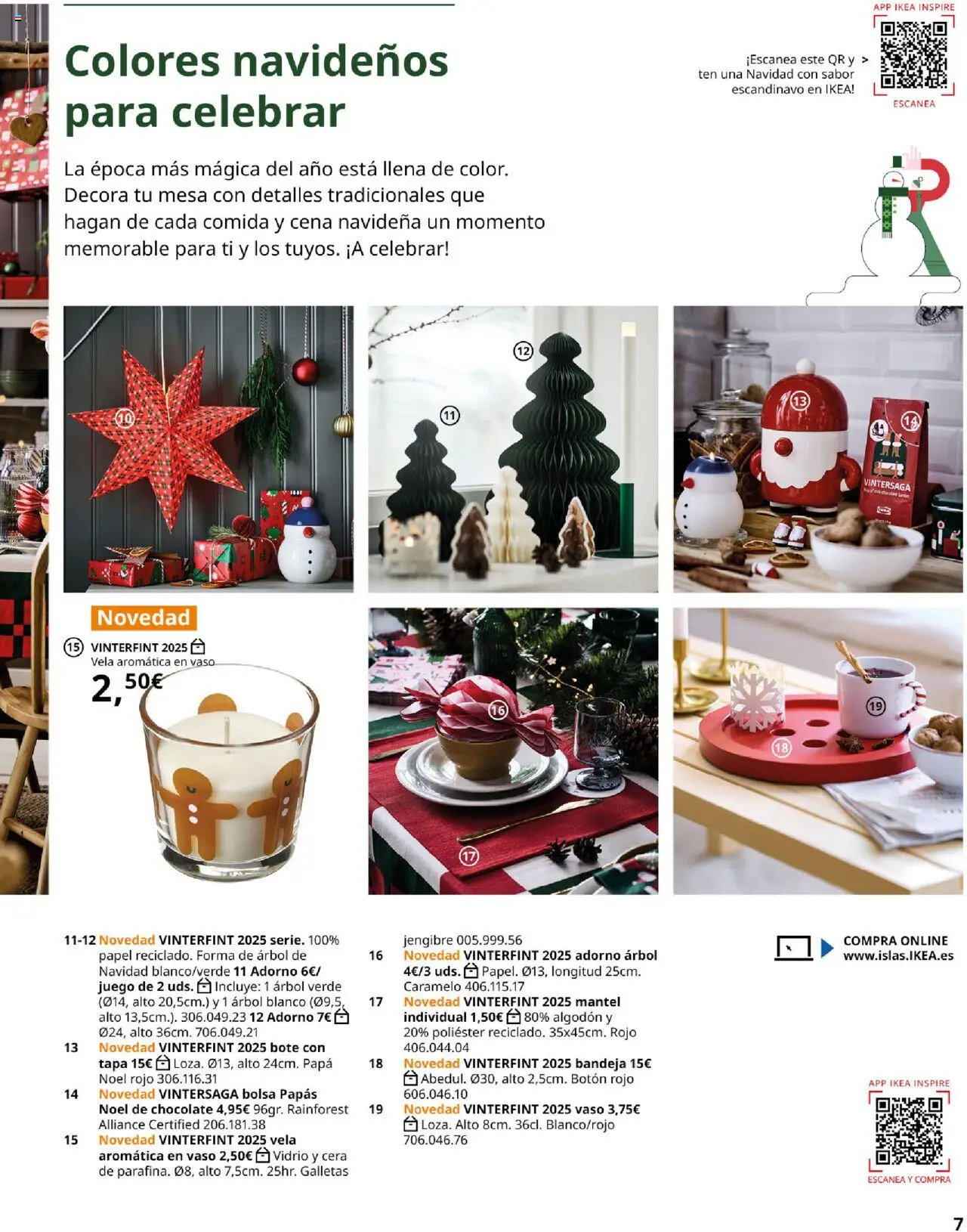 Catálogo IKEA Brochure de navidad - Página de 7 - Válido desde 01/10/2025