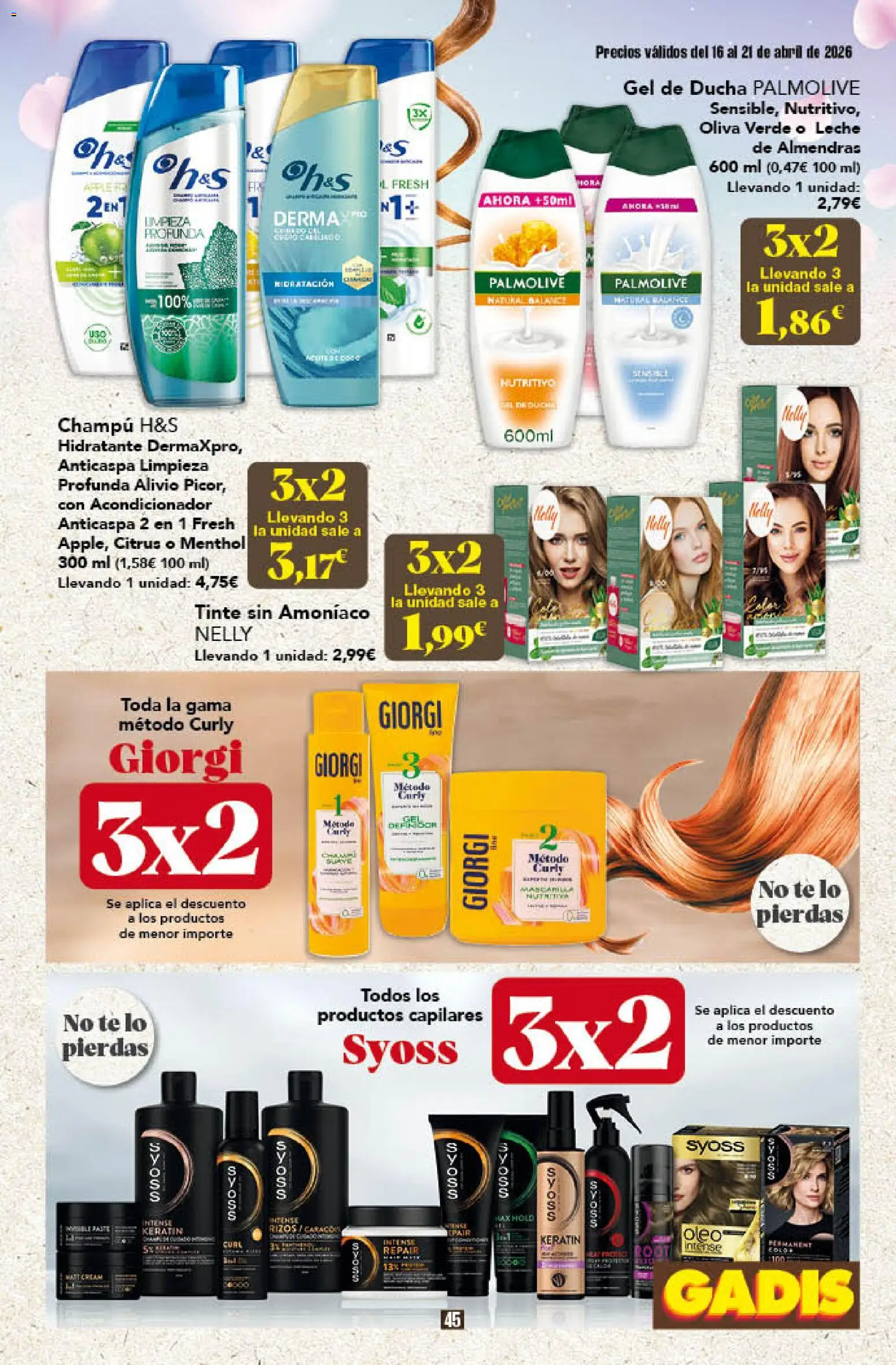 Gadis folleto - Página de 45 - Válido desde 16/04/2026