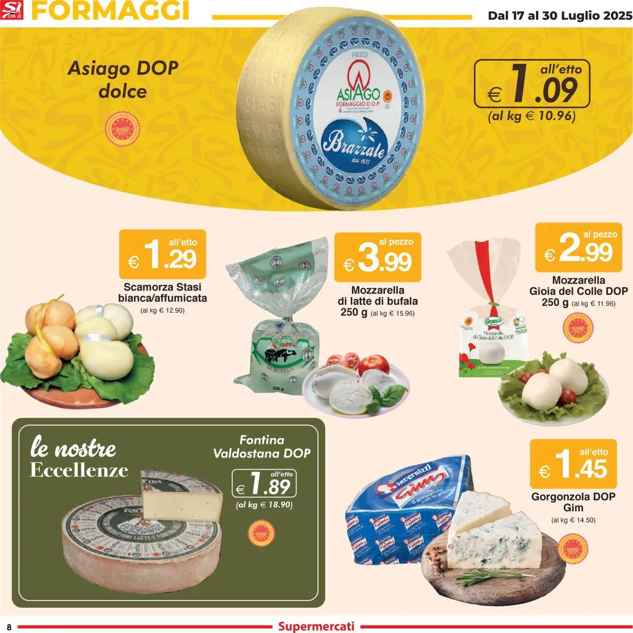 Volantino Sì con Te	 - pagina 8 - valido dal 17/07/2025