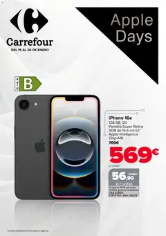 Vista previa del folleto Carrefour - Apple Days válido desde 15/01/2026