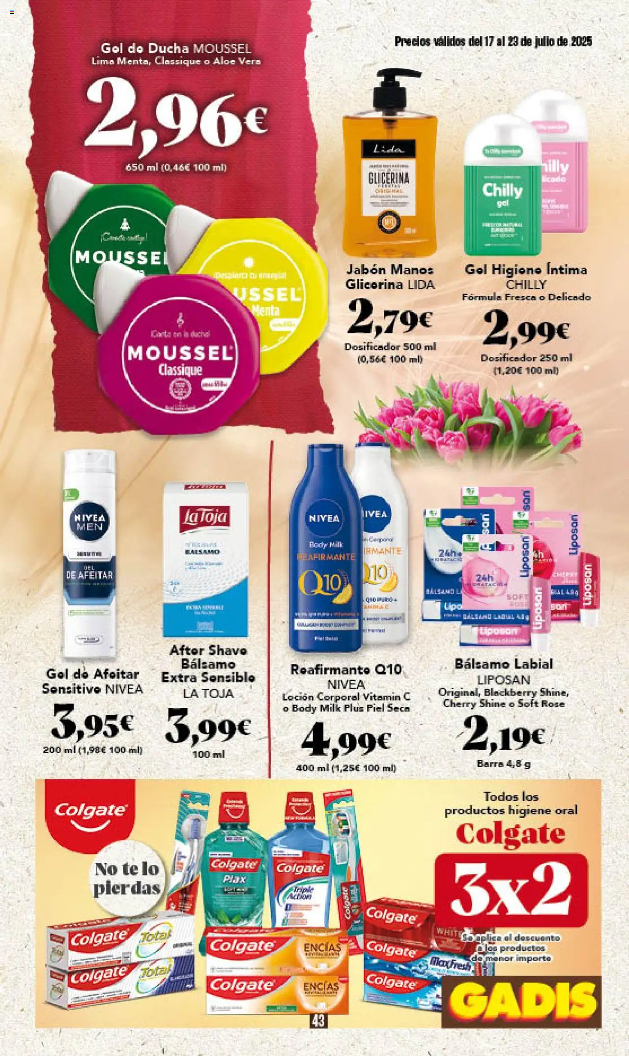 Gadis folleto - Página de 43 - Válido desde 17/07/2025