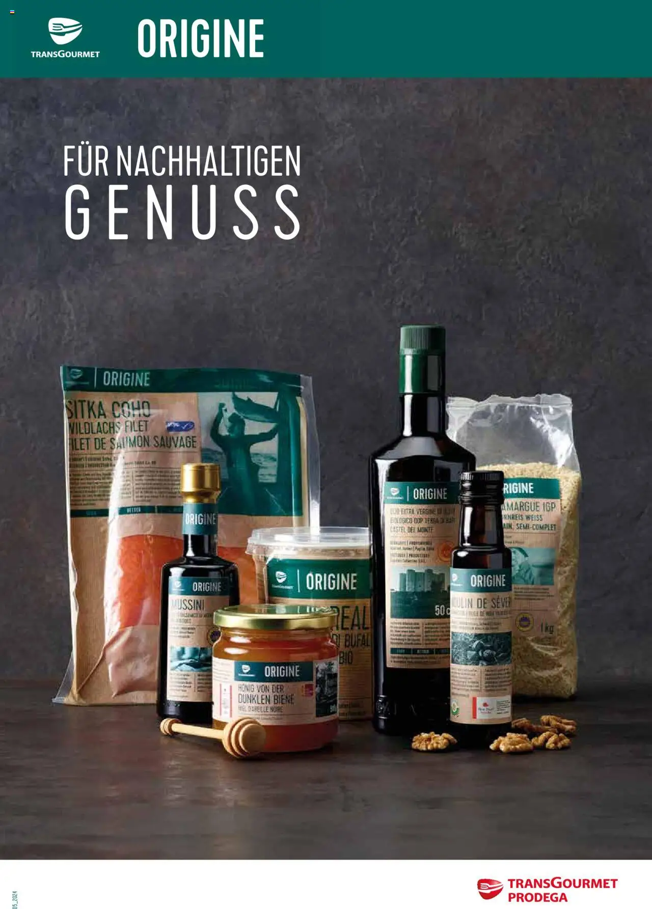 Prodega Aktionen Origine Sortimentsbroschüre - Seite 1- gültig ab 01.05.2024