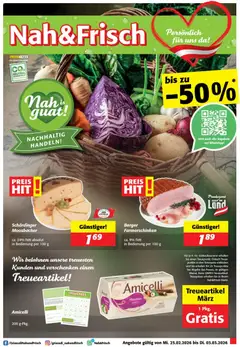 Vorschau Nah und Frisch Flugblatt gültig ab 25.02.2026