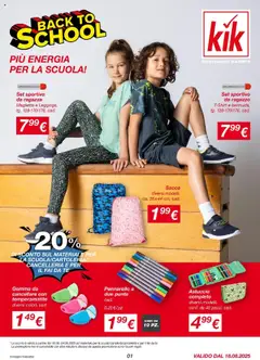 Anteprima Volantino KiK	 valida dal 17/08/2025
