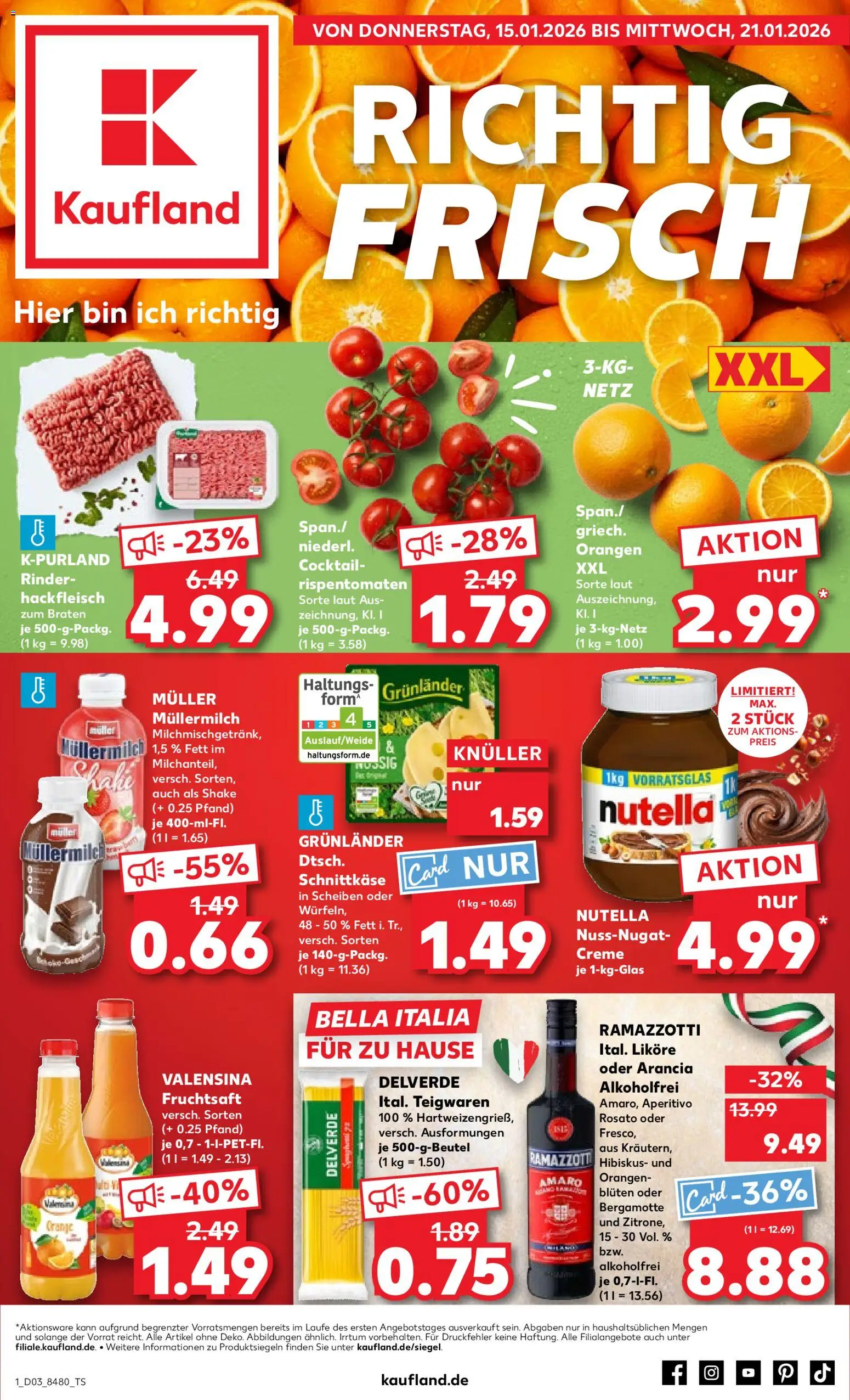Kaufland Prospekt 	 - Seite 1 - gültig ab 15.01.2026