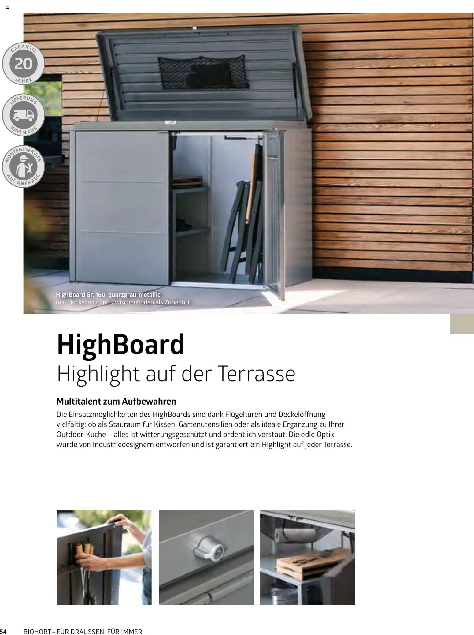 Dehner Biohort – Metall für Garten & Terrasse - Seite 54 - gültig ab 01.01.2026