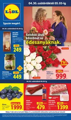 Előnézet Lidl akciós újság érvényes 2026.04.30.-tól