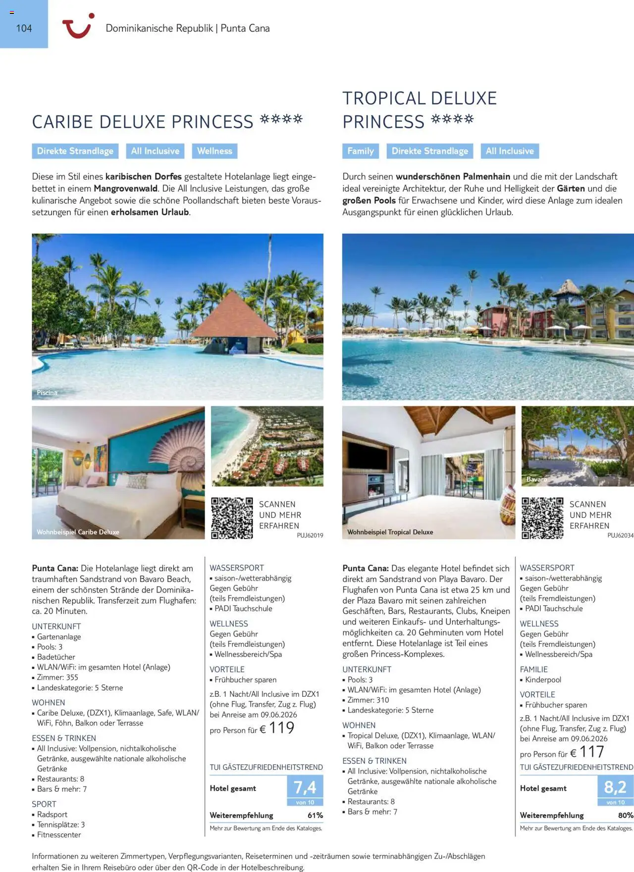 TUI Prospekt Mittelamerika & Karibik 2025/26	 - Seite 104 - gültig ab 01.11.2025