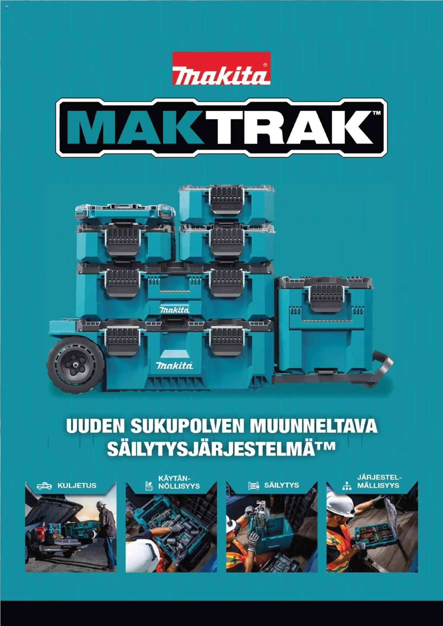 Makita - Maktrak säilytysjärjestelmä - sivu 1- voimassa alkaen 27/10/2025