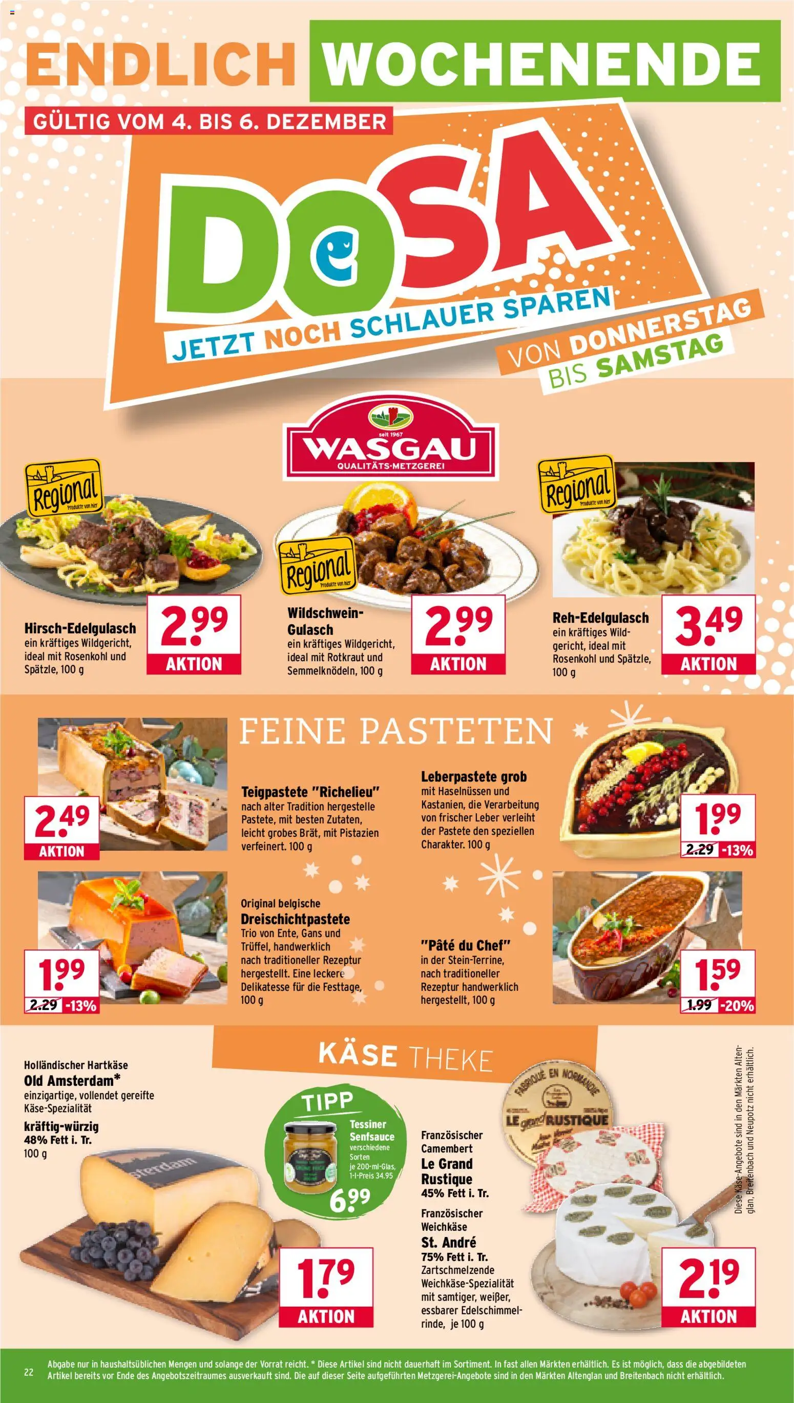 Wasgau Prospekt 	 - Seite 22 - gültig ab 01.12.2025