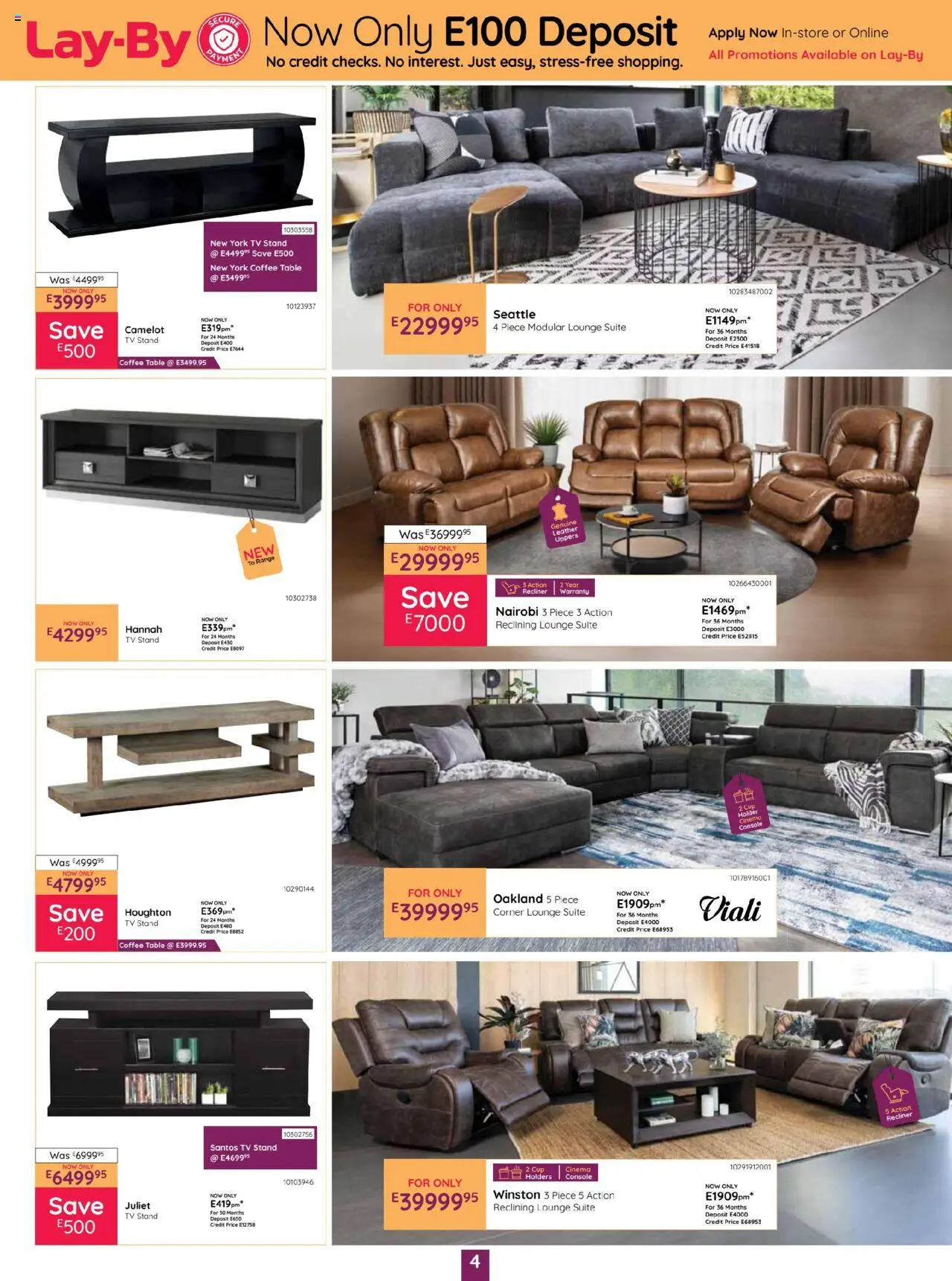Bradlows Eswatini Catalogue - page 4- valid from 17/07/2025