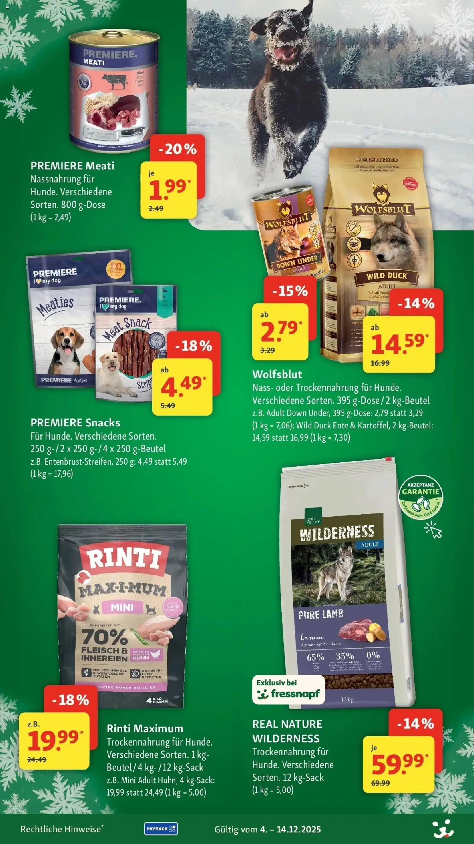 Fressnapf Prospekt 	 - Seite 3 - gültig ab 04.12.2025