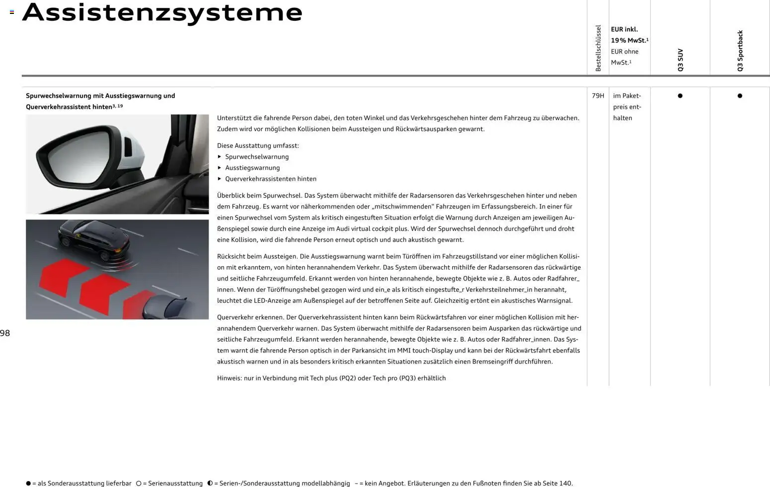 Audi Q3 - Seite 98 - gültig ab 29.01.2026