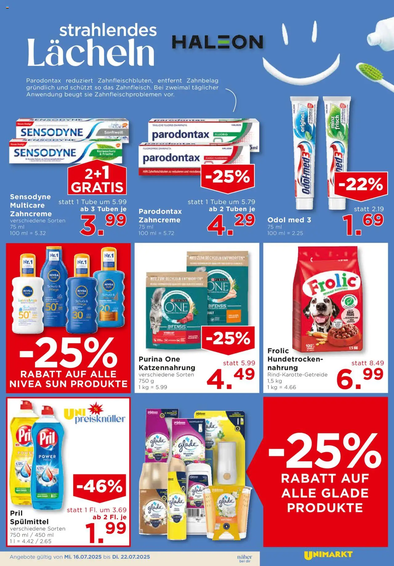 Unimarkt Flugblatt - Seite 11- gültig ab 16.07.2025