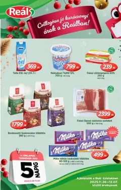 Előnézet Reál Akciós újság érvényes 2025.12.10.-tól