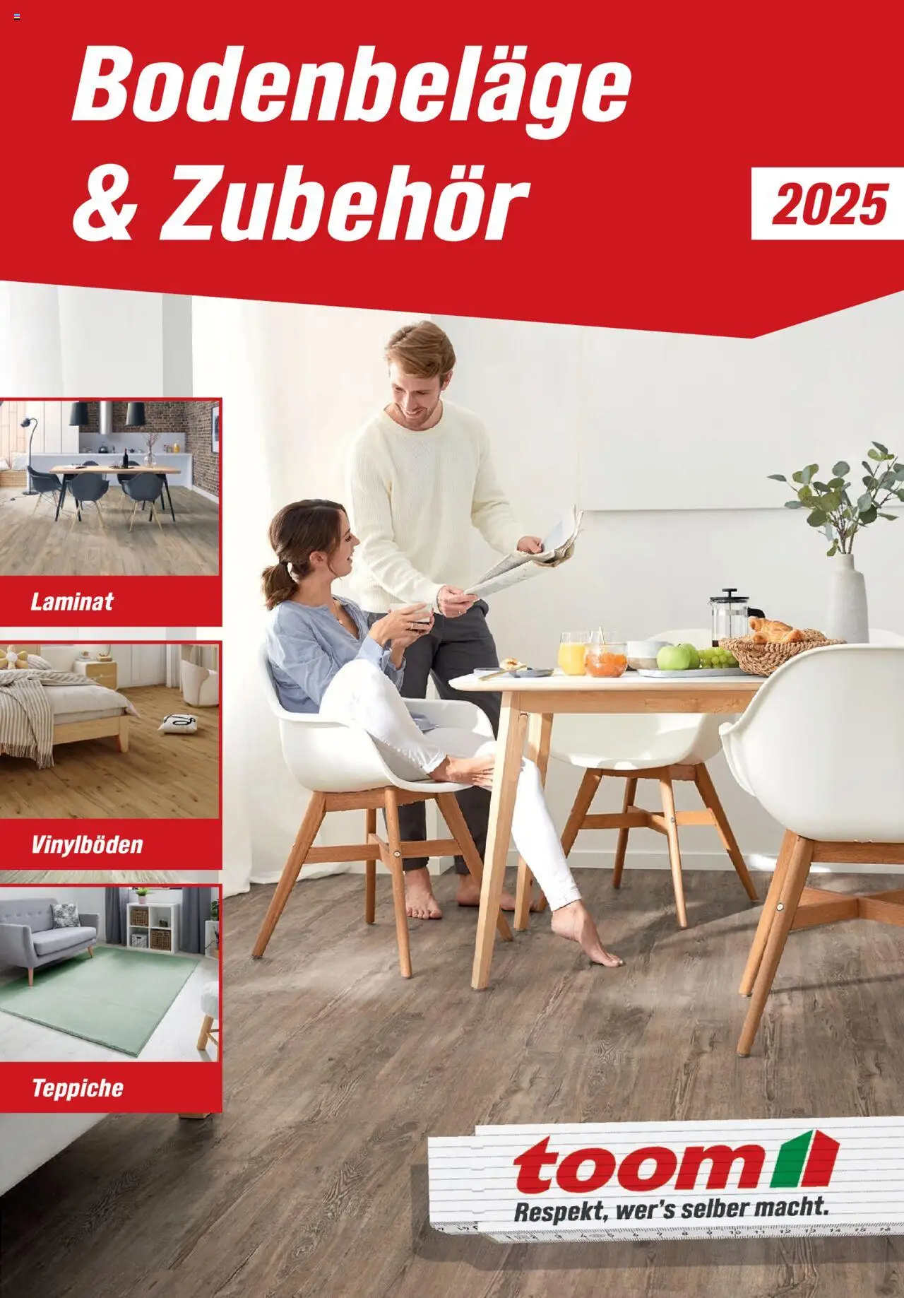 Toom Baumarkt Bodenbeläge & Zubehör 2025 - Seite 1 - gültig ab 21.08.2025