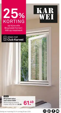 KARWEI folder geldig vanaf 20-04-2026