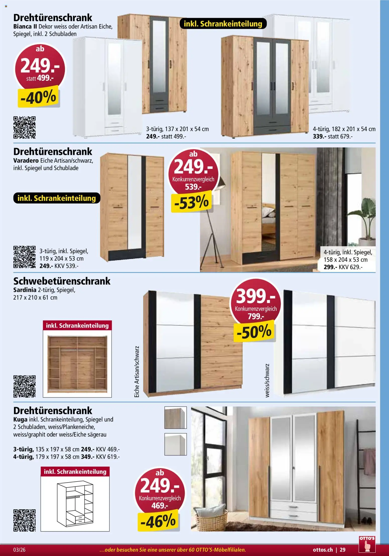 Otto's Aktionen Möbelflyer - page 29- valid from 01.03.2026