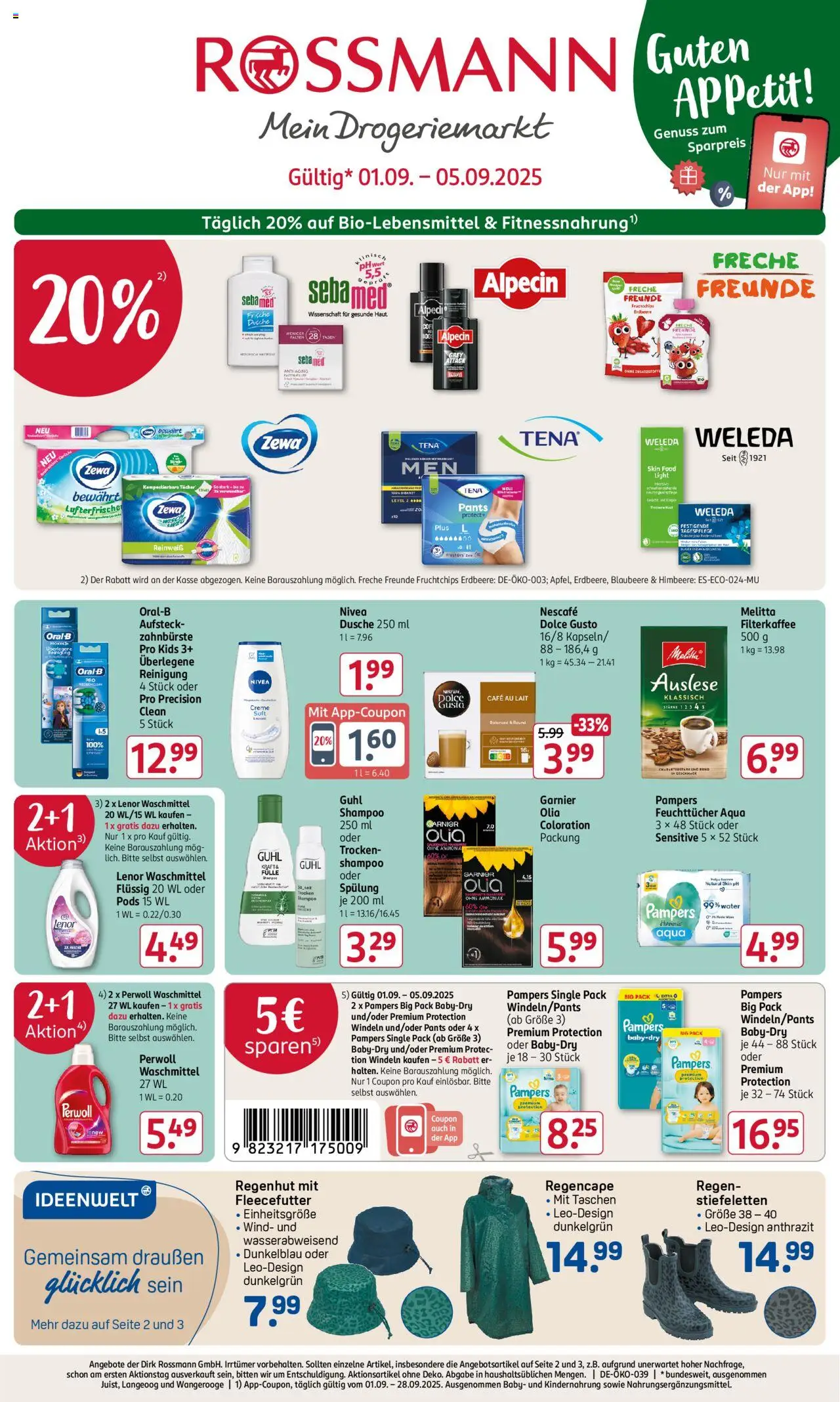 Rossmann Prospekt 	 - Seite 1 - gültig ab 01.09.2025
