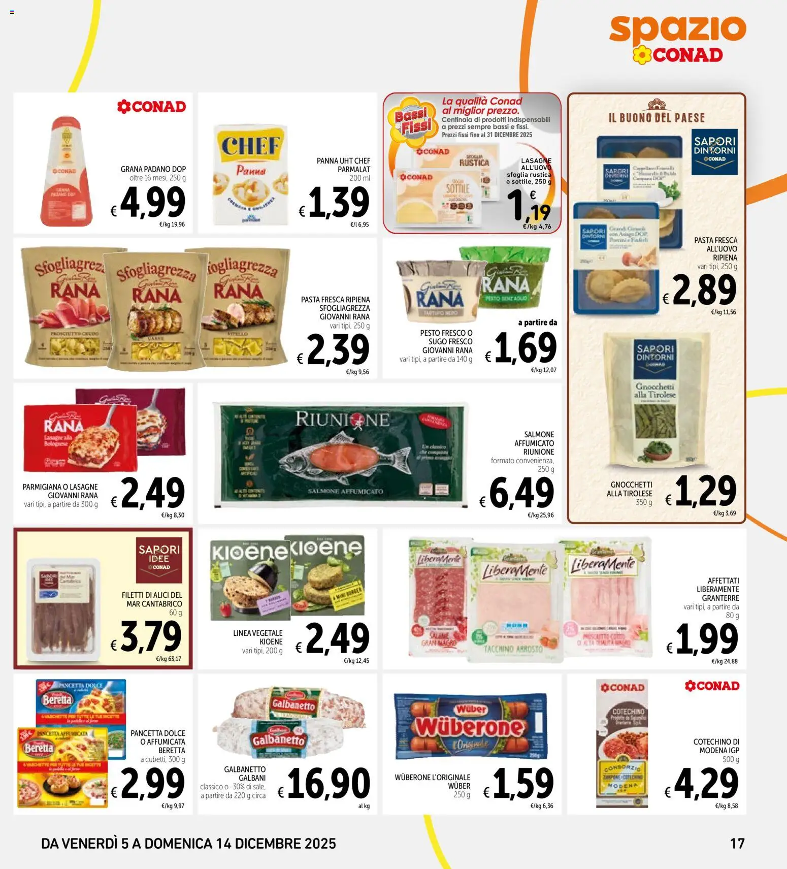 Volantino Spazio Conad	 - pagina 17 - valido dal 05/12/2025