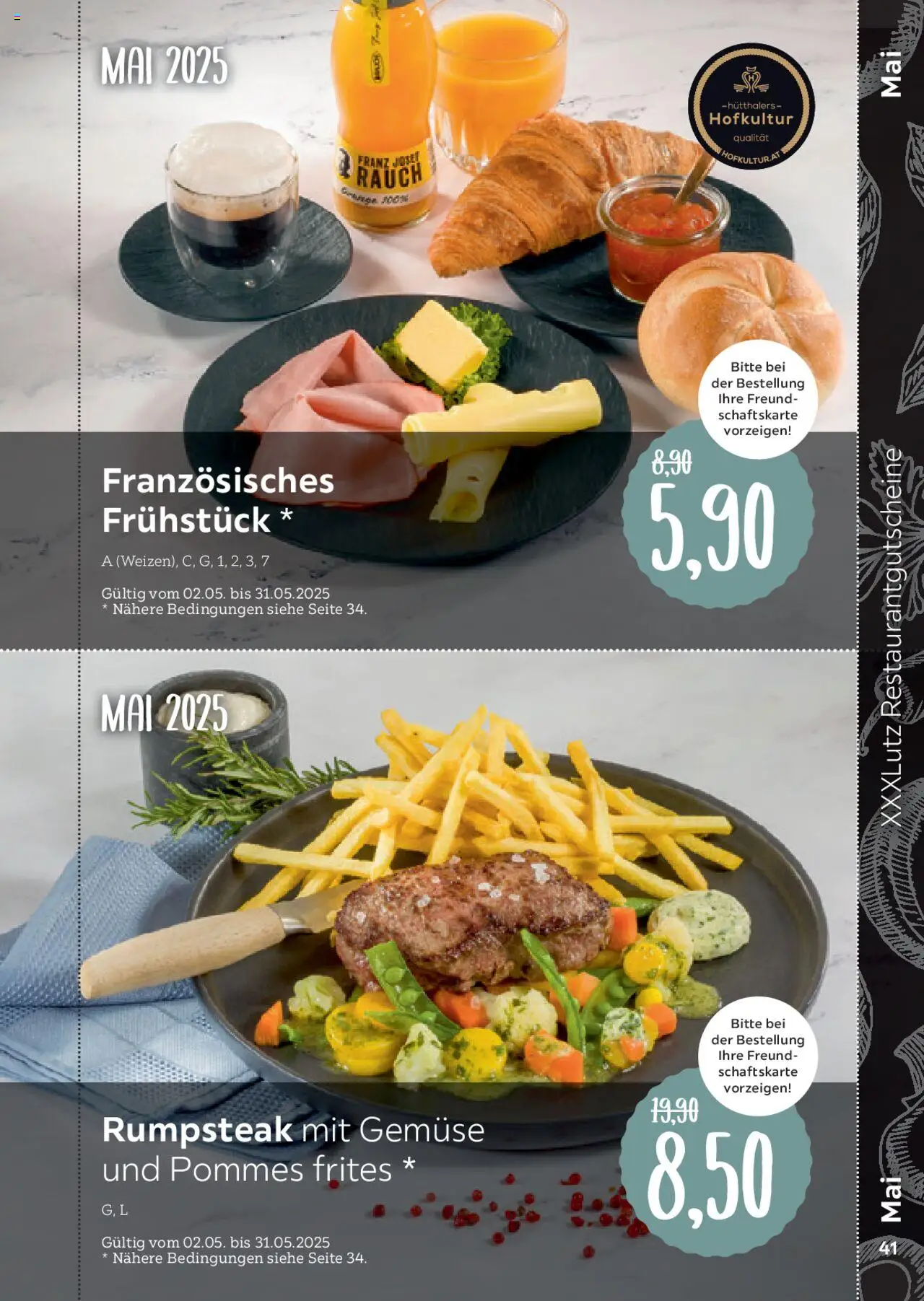 XXXL Lutz Restaurantgutscheine - Seite 9 - gültig ab 01.02.2025