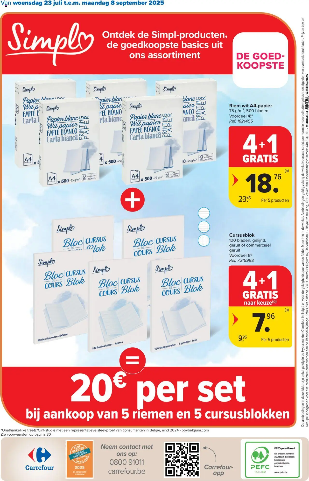 Carrefour - Hypermarkten Back to School - pagina 32- geldig vanaf 23/07/2025