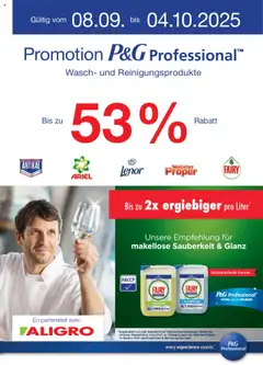 Vorschau Aligro Aktionen Procter & Gamble gültig ab 08.09.2025