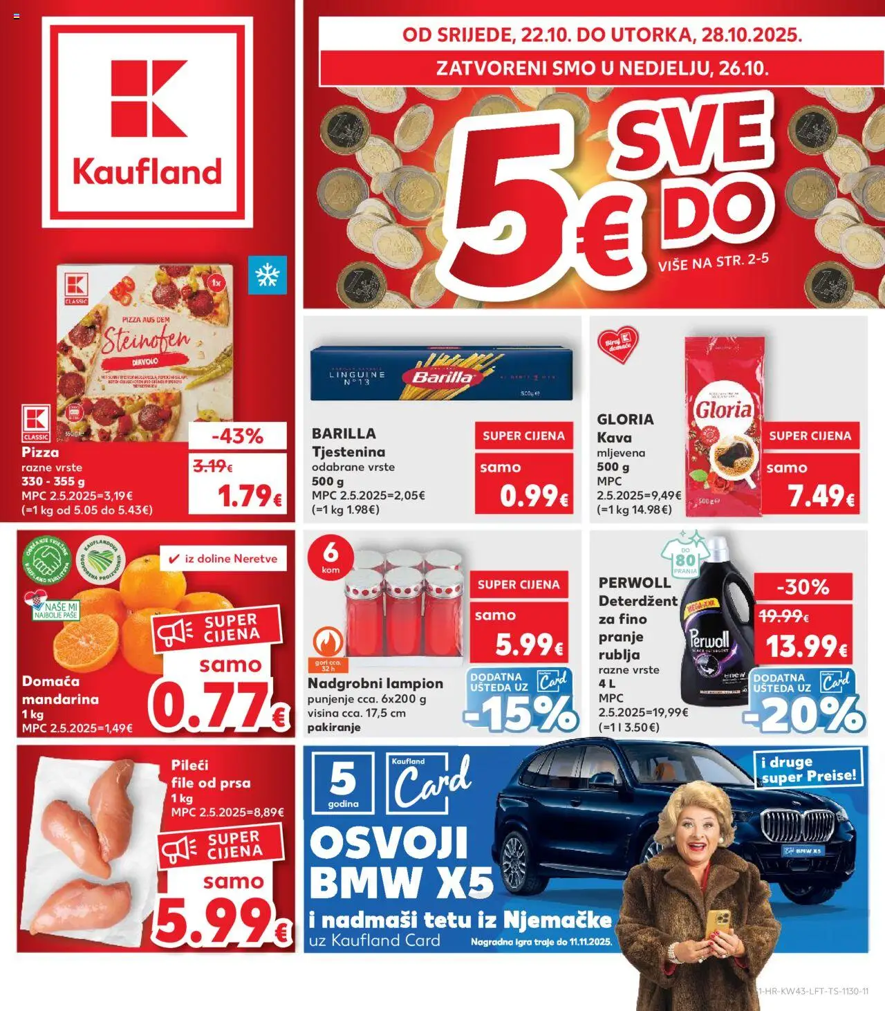 Katalog Kaufland - stranica 1- važeći od 22.10.2025