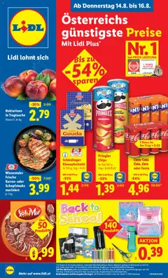 Vorschau Lidl Flugblatt gültig ab 14.08.2025