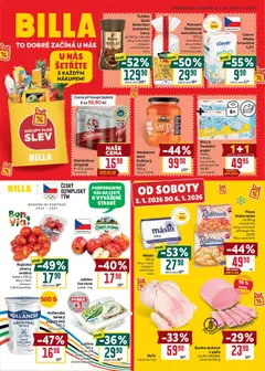 Náhled Billa Velký leták platný od 02.01.2026