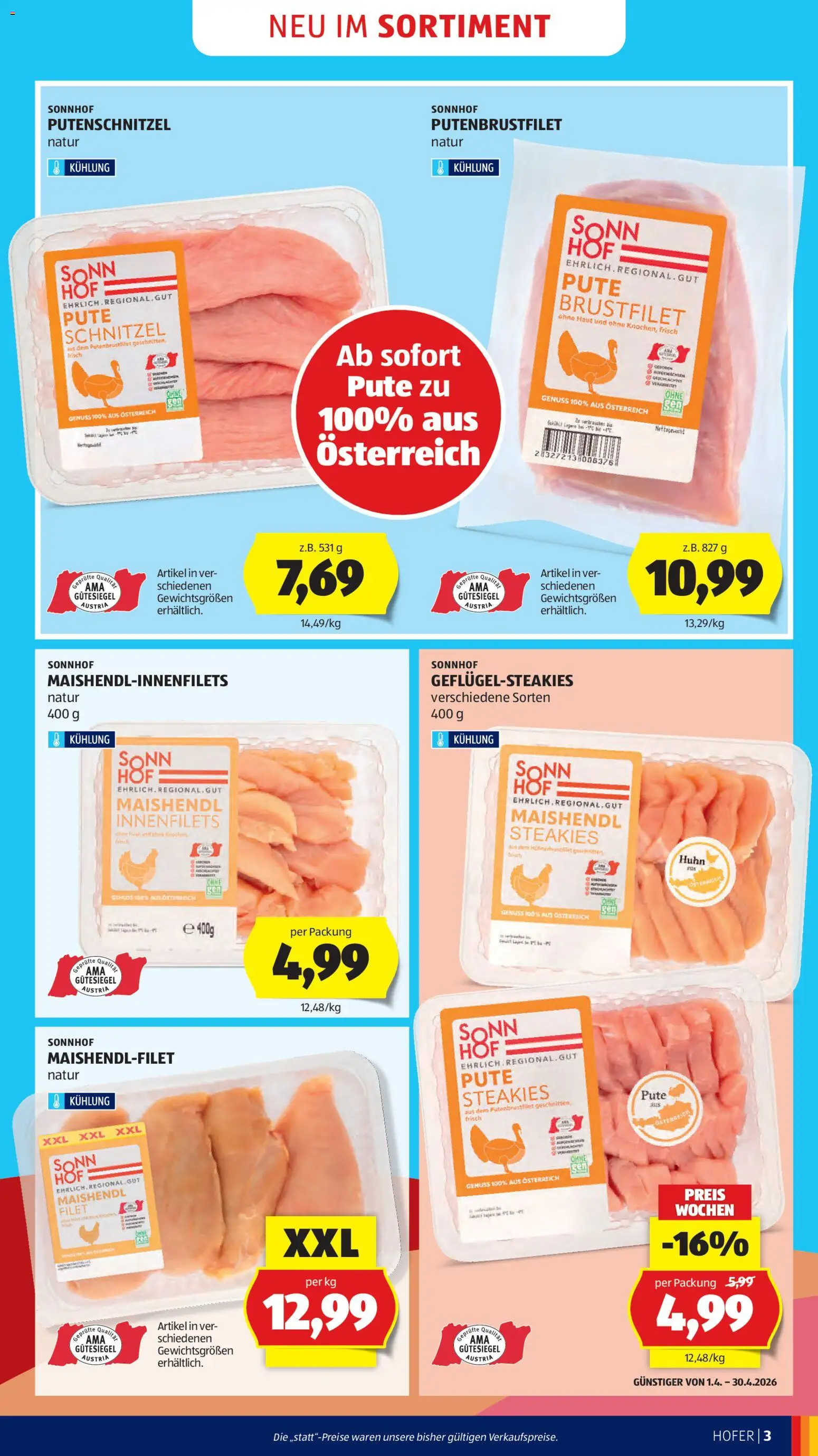 Hofer Flugblatt - page 5- valid from 08.04.2026