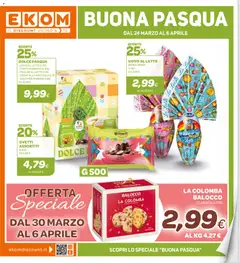 Anteprima Ekom volantino valida dal 24/03/2026