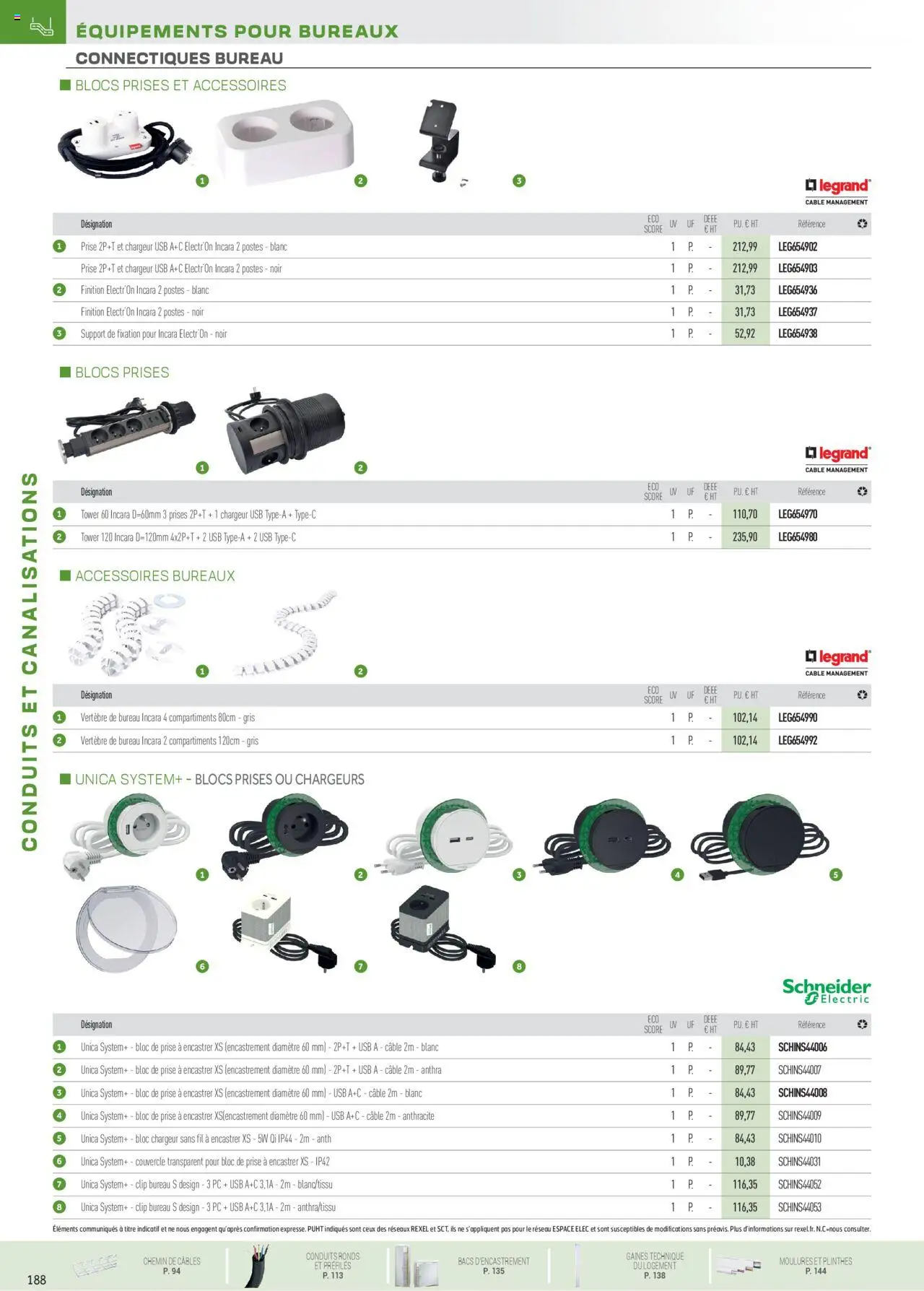 Rexel Conduits & Canalisations - page 96 - valable à partir du 01/12/2024