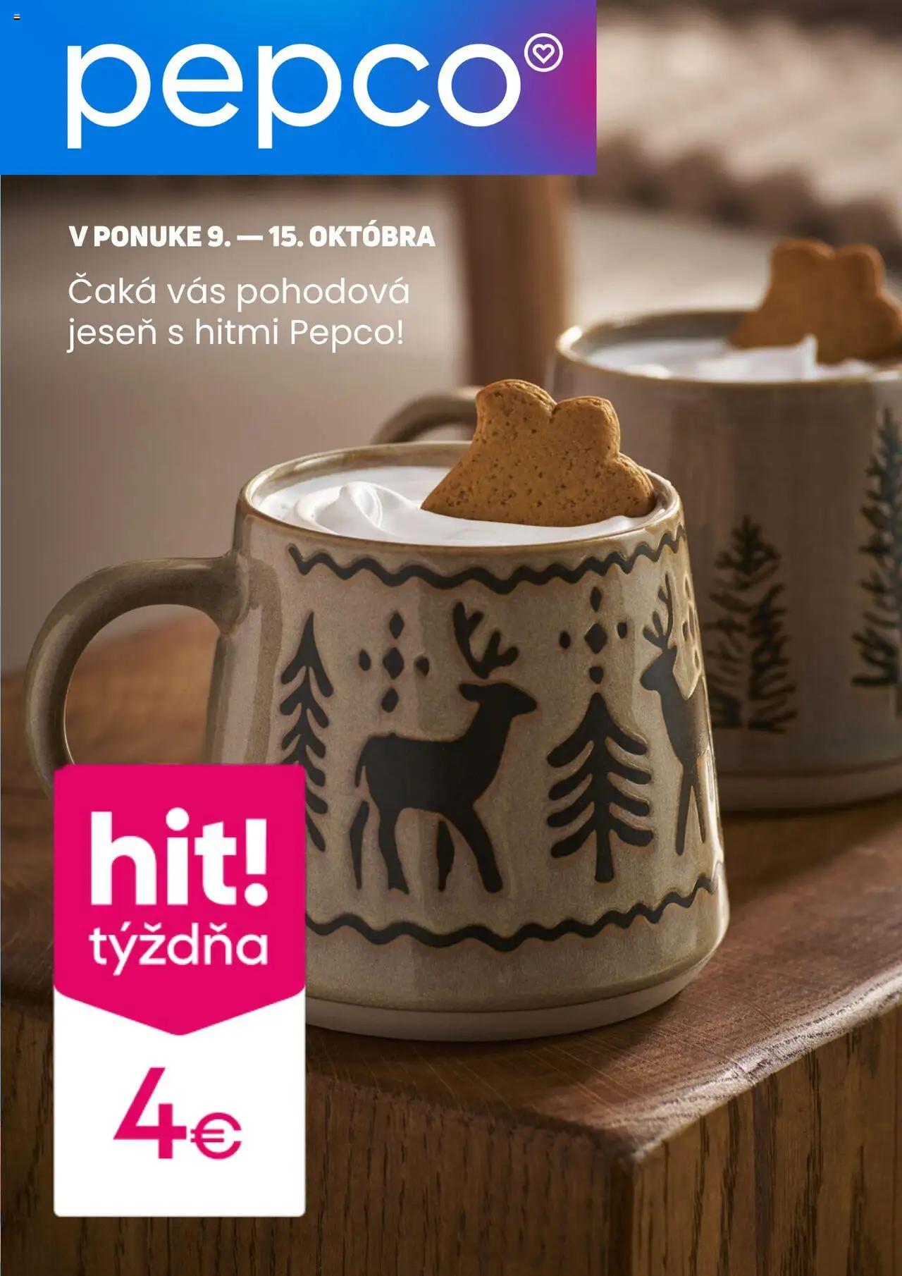 Pepco leták - strana 1- platný od 09.10.2025