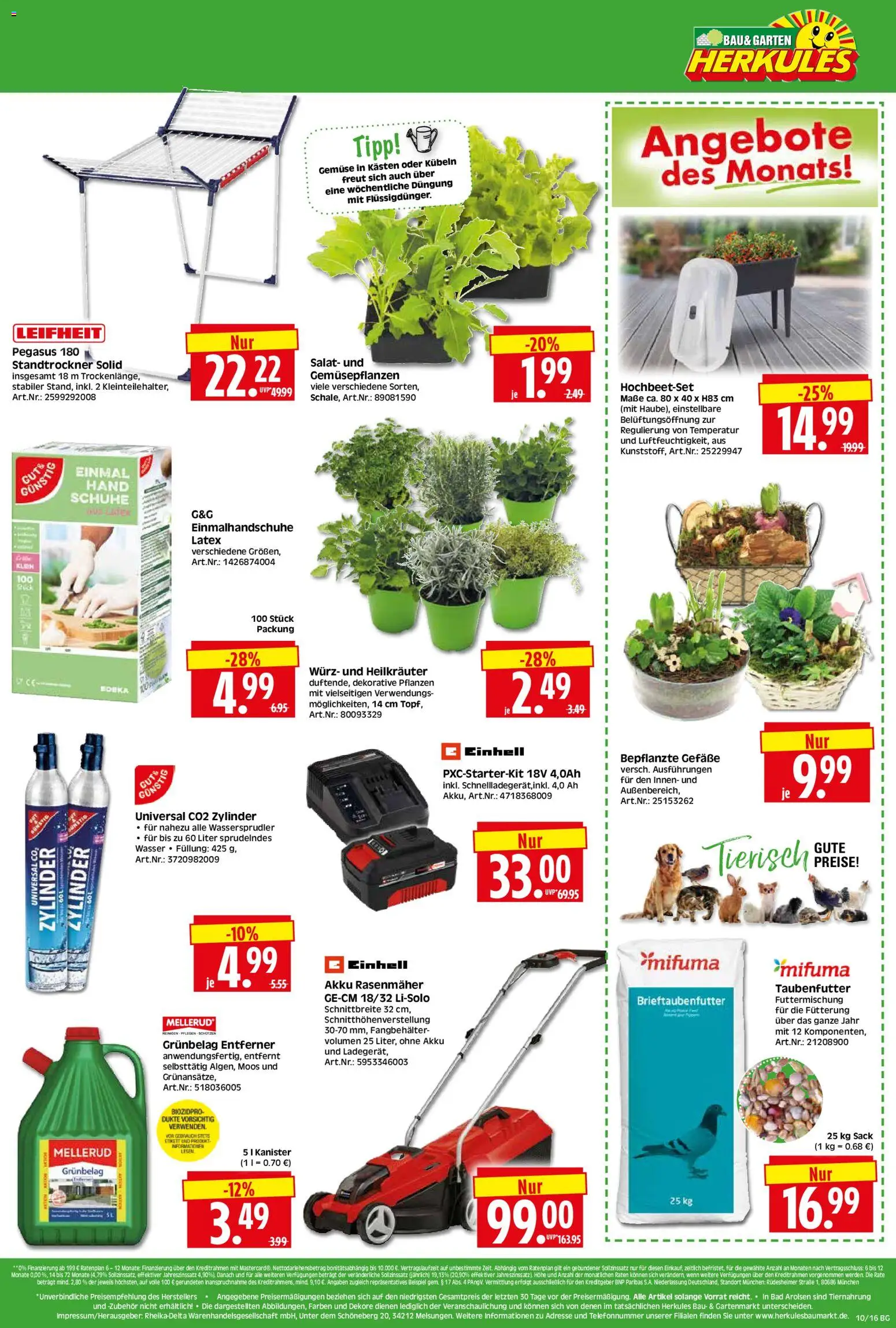 HERKULES Bau & Garten - Seite 16 - gültig ab 02.03.2026